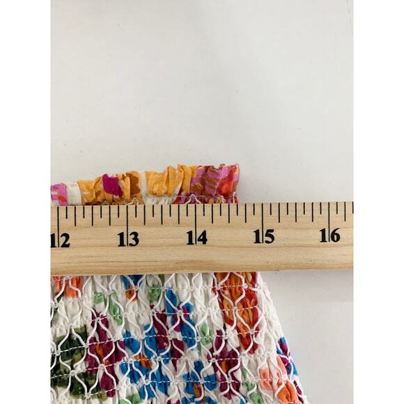 New Farm Rio Spring Bananas Mini Skirt Size M - Picture 15 of 16